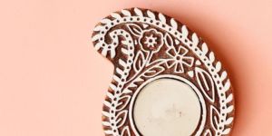 Fancy Wooden Tea Light Candle Holders