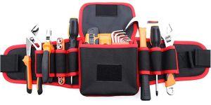 PAHAL Tool Belt Adjustable Waist Heavy Duty for Electrician, Technician, Carpenter, Plumber, Service