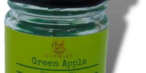 Glamlux Green Apple Scented Soy Wax Candle Set of 4