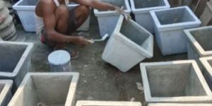 Square RCC Flower Pot