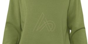 Mens Pure Cotton Olive Green Sweatshirt