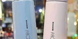 Nice Print Glass Water Bottle