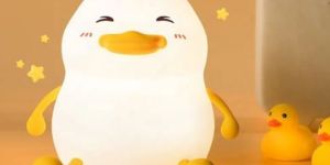 Silicone Duck LED Night Lamp