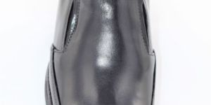 Mens Black Moccasin Leather Shoes