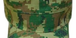 Army Print Cotton Caps