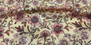 Floral Print Cotton Cambric Fabric