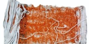 Orange Nylon Volleyball Net