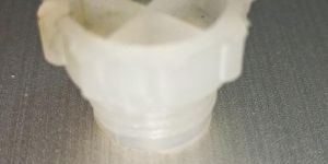 6.5 mm White Plastic BSP Threaded Cap