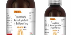Ambroxol Hcl IP Guaiphenesin Levosalbutamol Sulphate Syrup