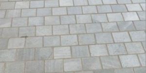 Light Grey Color Natural Stone Paver Flooring