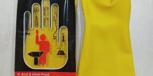 18Inch Yellow Leefist Hand Care Industrial Rubber Glove