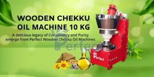 10 Kg Wooden Chekku Oil Making Machines