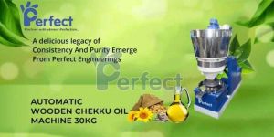 30 Kg Wooden Chekku Oil Making Machines