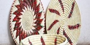 Wall Hanging Natural Wicker Rattan Home Decoration Bamboo