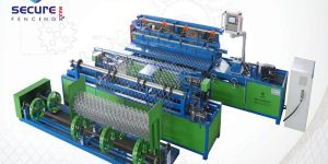 Single Wire Fully Automatic Chain Link Fencing Machine
