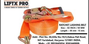 Truck Cargo Ratchet Lashing Belt