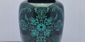Meena Aluminum Urn Jar