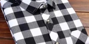 Mens Cotton Check Shirt