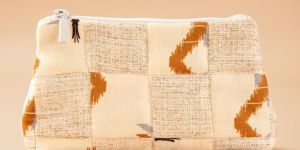 Recycled Garment Makeup Pouch