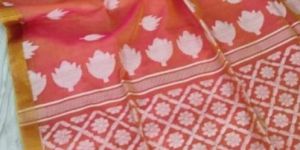 Party Wear Matka Muslin Silk Saree