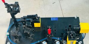 Manual Muffler Welding Fixture