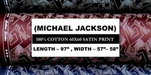 Cotton Satin Printed Shirting Fabric