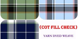 Cotton Check Shirting Fabric