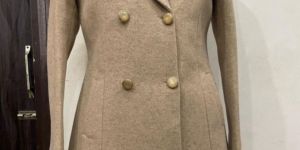 Women Double Breasted Ladies Coat