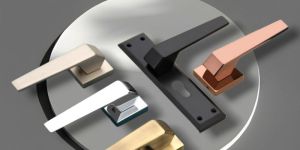 Sharp Zinc Alloy Door Handle