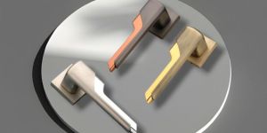 Tizin Glossy Zinc Alloy Door Handle