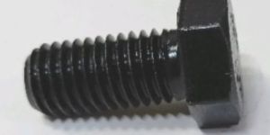 Black Mild Steel Hex Bolt