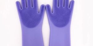 Reusable Silicone Dishwashing Gloves