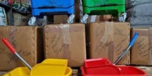 Single Bucket Wringer Trolley