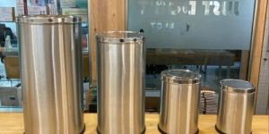 Stainless Steel Swing Bin