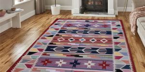 Handwoven Cotton Carpet