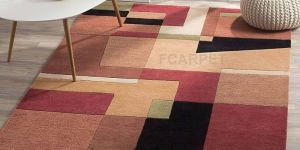 Multicolor Woolen Carpet