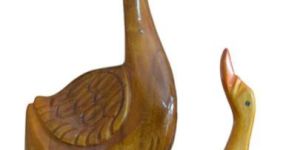 Wooden Duck Statues