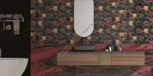 Setelite Pink Ceramic Digital Wall Tiles
