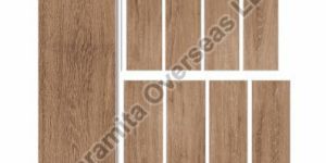 Wood Honey Wooden Strip Ceramic Tiles