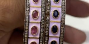 Ladies Stylish Gold Plated Bangles