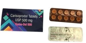 500mg Carisoprodol Tablet