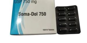 750mg Carisoprodol Tablet