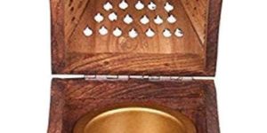 Wooden Pyramid Dhoop Stand