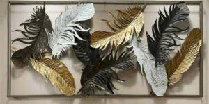 Metal Leaf Wall Art