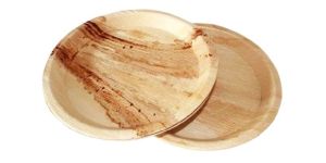 Round Areca Leaf Plate