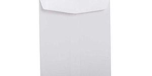 White Paper Envelope