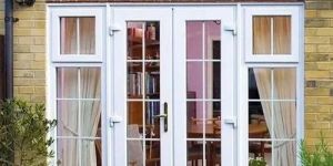 80 Inch UPVC French Door