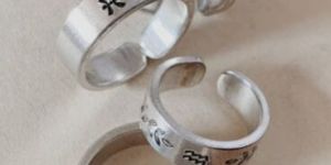 Mens Zodiac Silver Rings