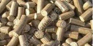 Mustard Husk Biomass Briquettes