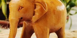 Wooden Elephant Statue
